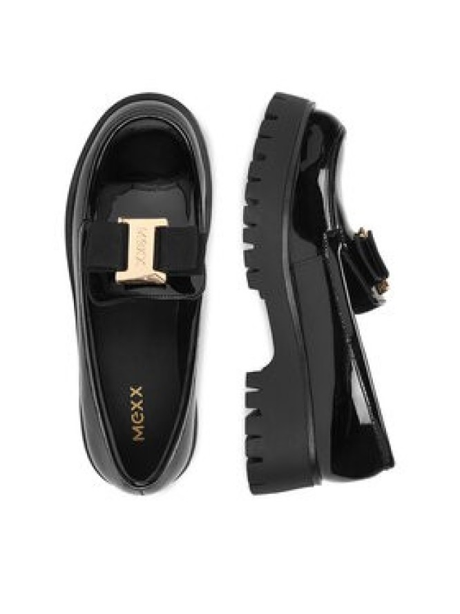 MEXX Loafersy EO-WS6035-01 Czarny