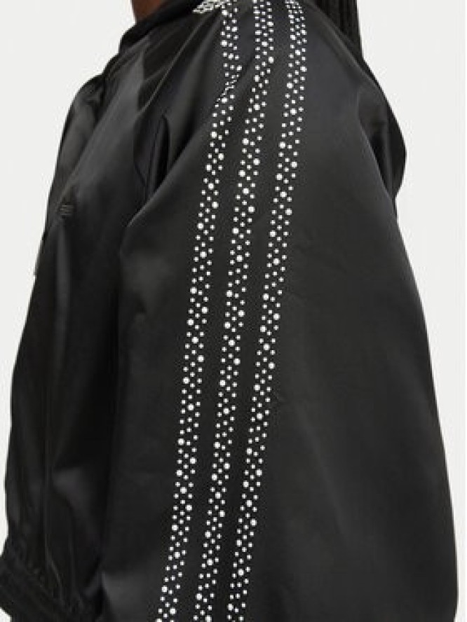 adidas Bluza Pearl Cropped KC7864 Czarny Loose Fit