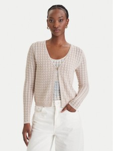 Guess Kardigan W6GR07 Z0588 Beżowy Regular Fit