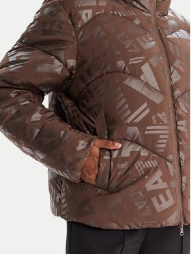 EA7 Emporio Armani Kurtka zimowa 7W000654 AF16408 F6104 Brązowy Regular Fit
