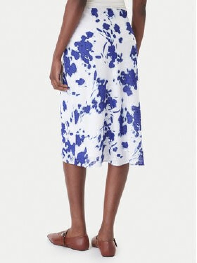 Calvin Klein Spódnica midi LV044F608G Biały Regular Fit