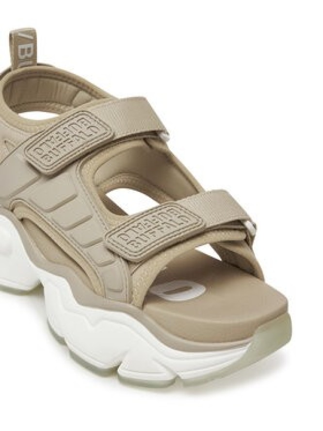 Buffalo Sandały Binary Track 1602297 Beżowy