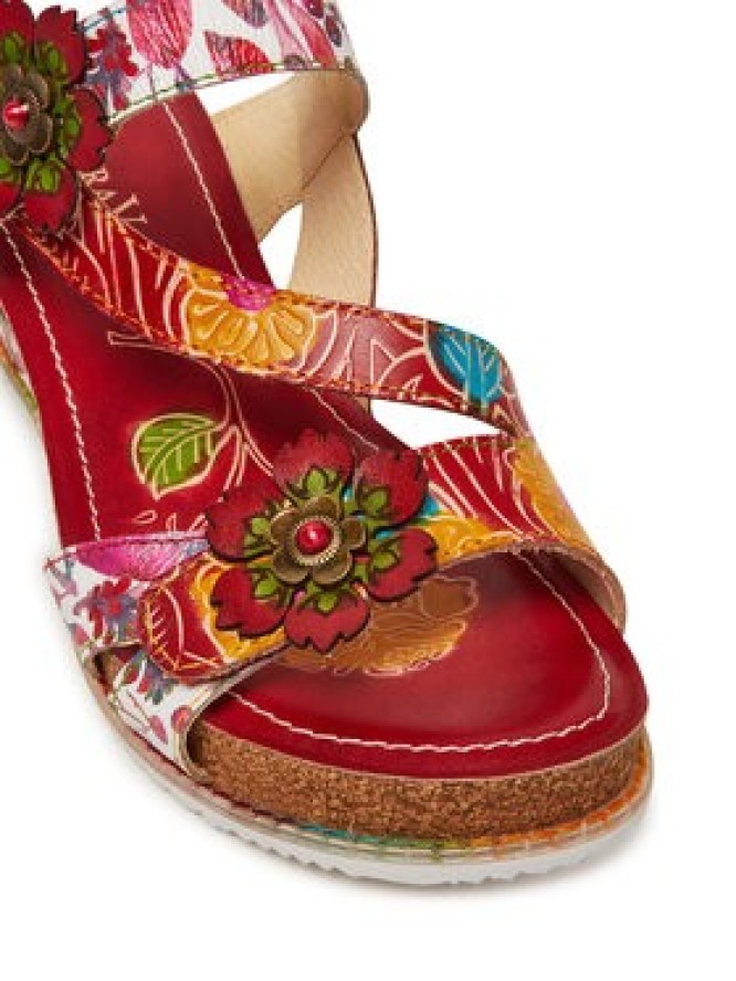 Laura Vita Sandały Bonito 27 Czerwony