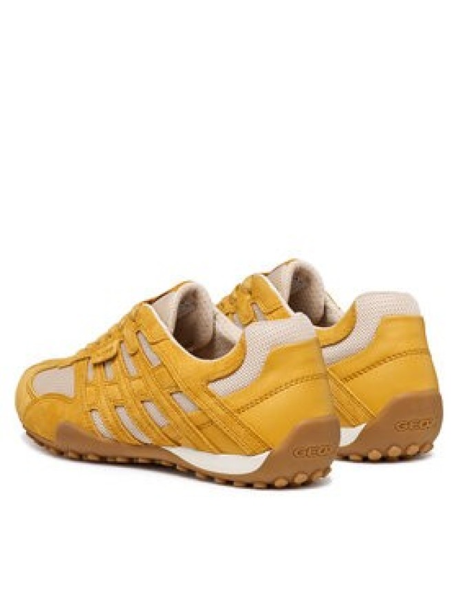 Geox Sneakersy D Snake Original D65B0A 01420 C2V1S Żółty