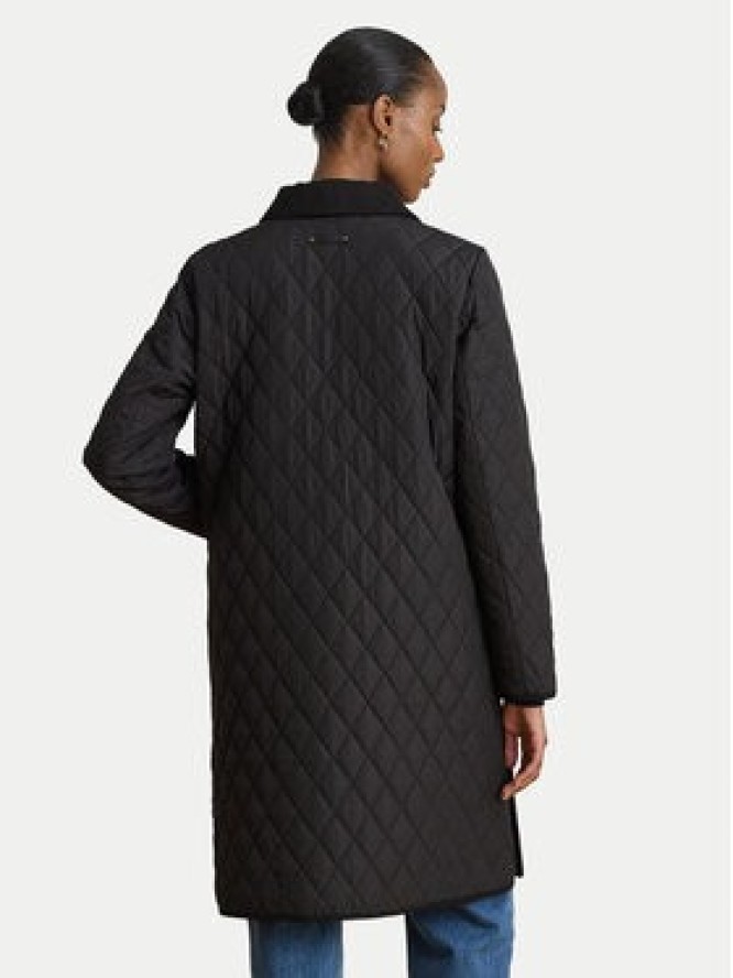 LAUREN RALPH LAUREN Kurtka przejściowa Crested 3/4 Quilt 297P18059001 Czarny Regular Fit
