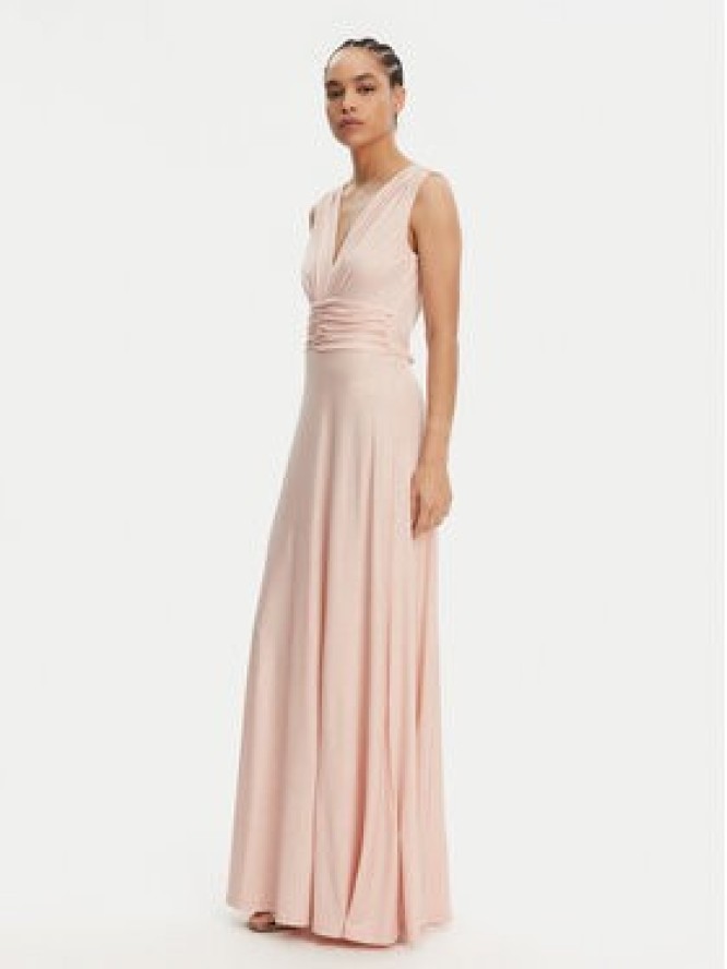 Rinascimento Sukienka wieczorowa CFC0122393003 Różowy Regular Fit