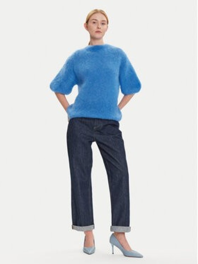 Dixie Sweter M277Y101A Niebieski Relaxed Fit