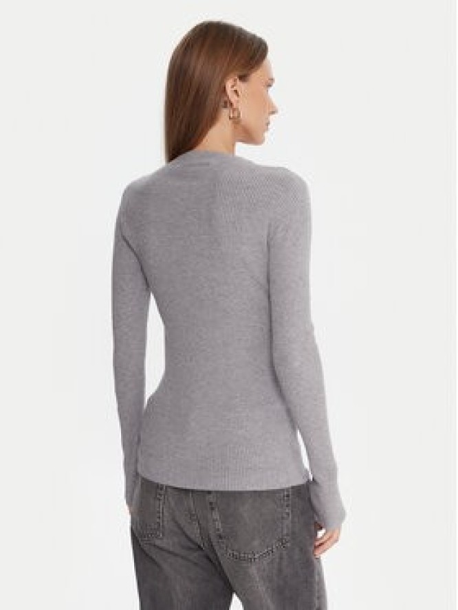 Kontatto Sweter 3M0809C Szary Slim Fit