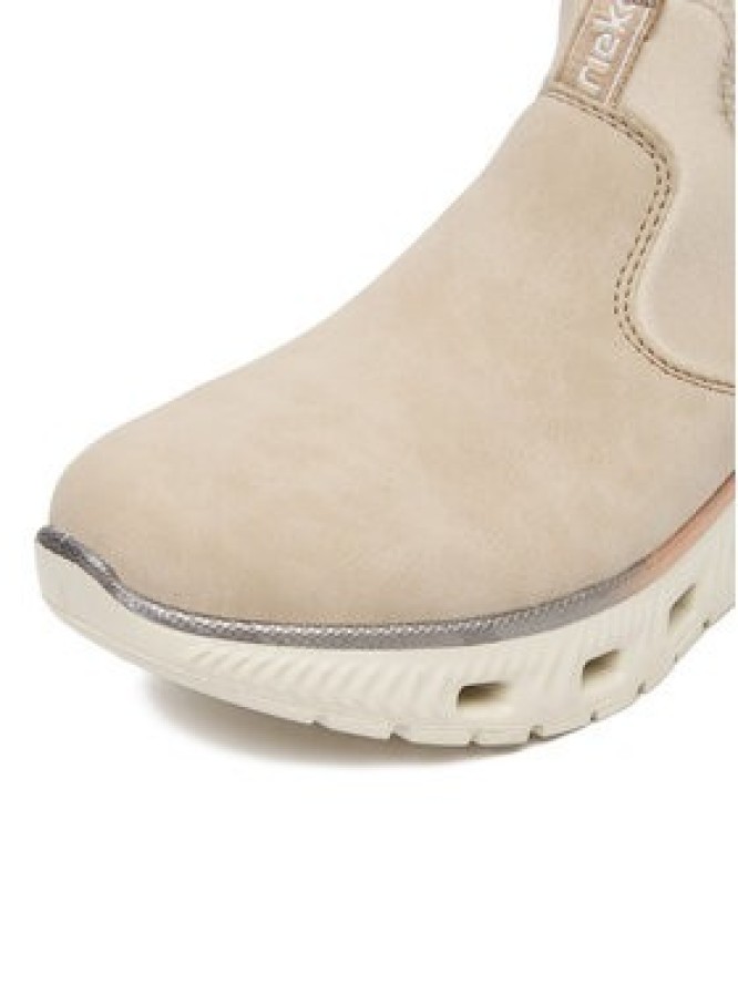 Rieker Półbuty M6053-62 Beżowy