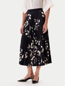 Tatuum Spódnica plisowana Mirama 3 T2504.182 Czarny Regular Fit