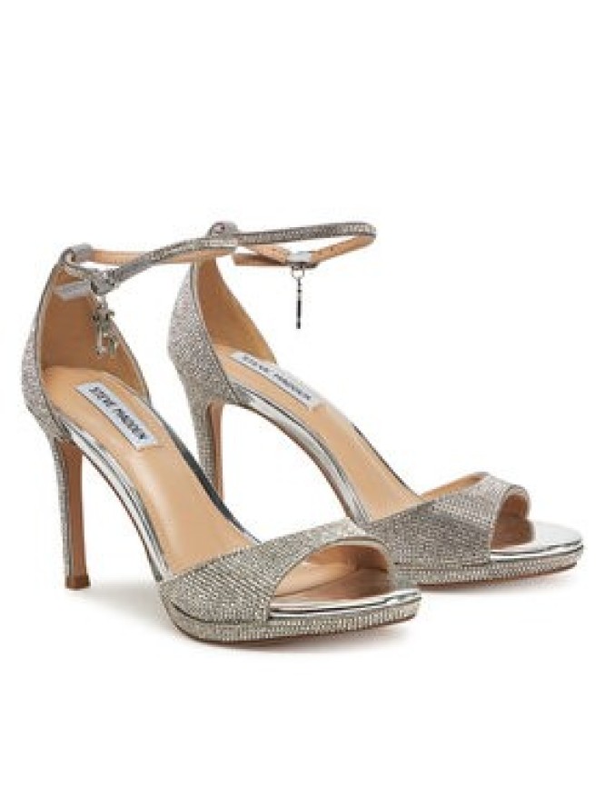 Steve Madden Sandały Evers-R SM11003541 Srebrny