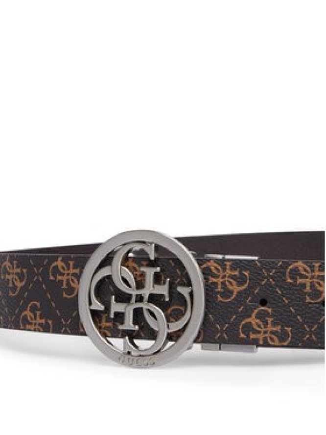 Guess Pasek Damski BM7960 P6435 Brązowy ciemny