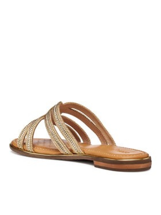 Geox Klapki D Sozy Plus D65DQA 000EW C2016 Złoty