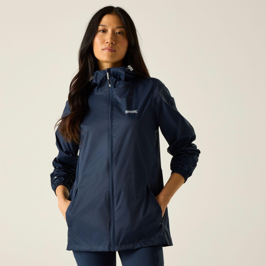 Kurtka trekkingowa damska Pack It Jacket III kieszonkowa przeciwdeszczowa