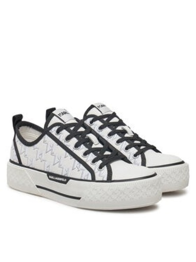 KARL LAGERFELD Trampki Kampus Max III KL60615 Biały