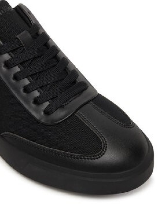 Calvin Klein Sneakersy Low Pro Cups Wt Canv Mg HW0HW03145 Czarny