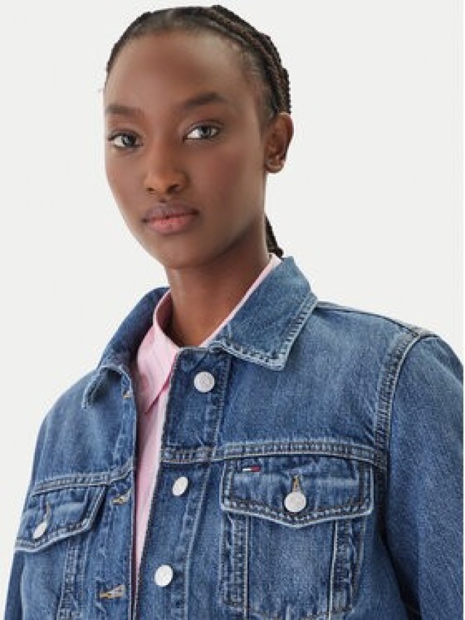 Tommy Jeans Kurtka jeansowa Classic DW0DW22988 Niebieski Regular Fit