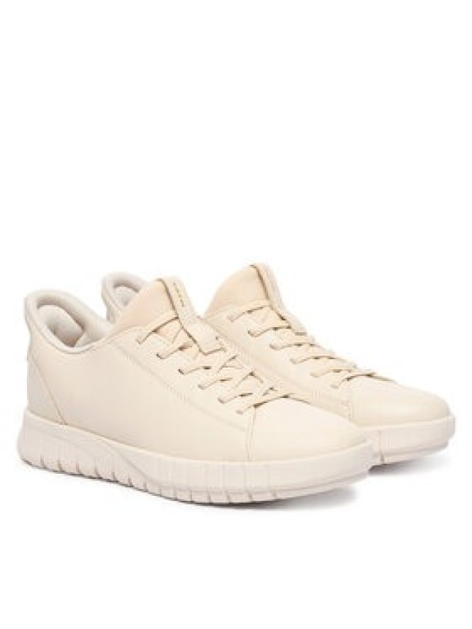 Geox Sneakersy D Flextride Plus D657SC 0009B C1122 Kremowy
