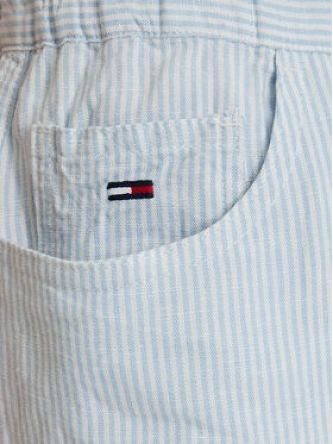 Tommy Jeans Szorty materiałowe DW0DW22227 Niebieski jasny Regular Fit