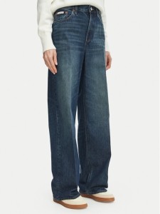 Calvin Klein Jeans Jeansy LV047H751G Niebieski Baggy Fit