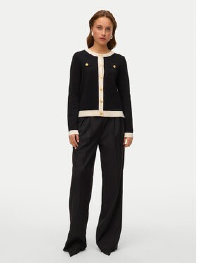Vero Moda Kardigan Oli 10336384 Czarny Regular Fit