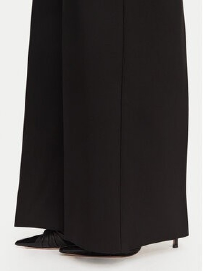 Rinascimento Spodnie materiałowe CFC0130141003 Czarny Wide Leg
