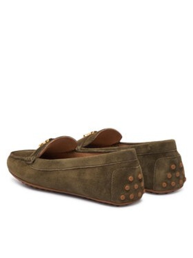 LAUREN RALPH LAUREN Mokasyny Barnsbury 802821629036 Zielony