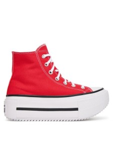 Converse Trampki Chuck Taylor All Star Lift Double Stack A15542C Czerwony