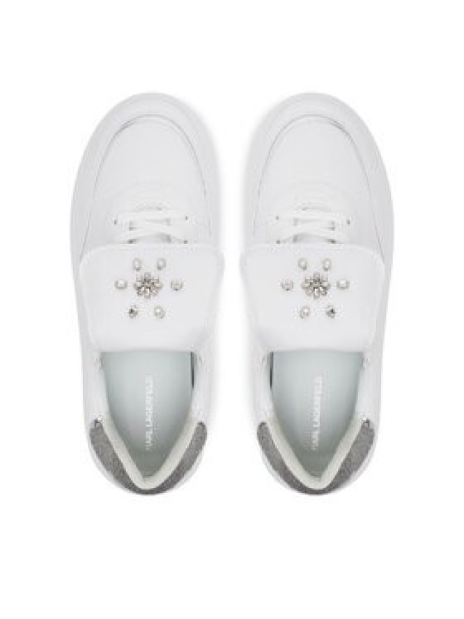 KARL LAGERFELD Sneakersy KL63519 Biały