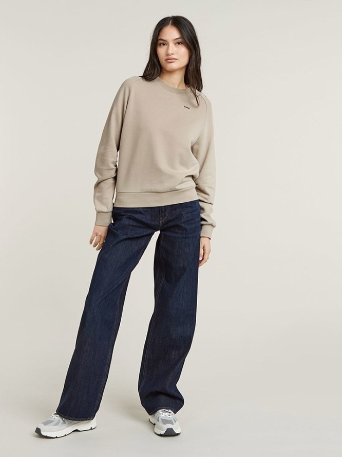 G-Star Bluza w kolorze beżowym rozmiar: XXS