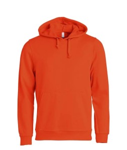 clique Basic Hoody bluza z kapturem unisex – blood orange