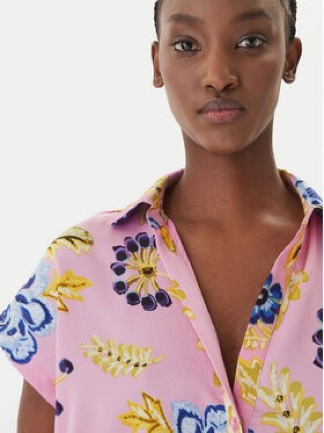 LOLA CASADEMUNT Bluza LS2615063 Różowy Regular Fit