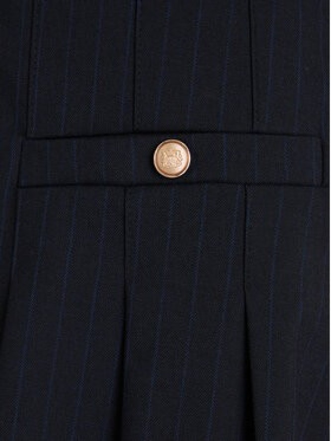 Morgan Spódnica plisowana 252-JLOUI.F Granatowy Regular Fit