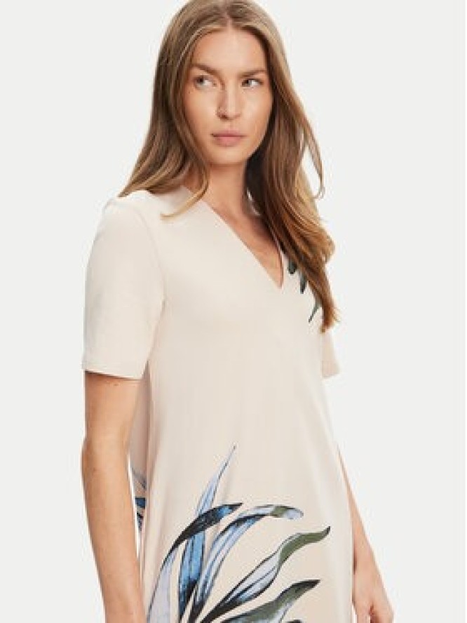 Tatuum Sukienka codzienna Radis T2509.197 Beżowy Regular Fit