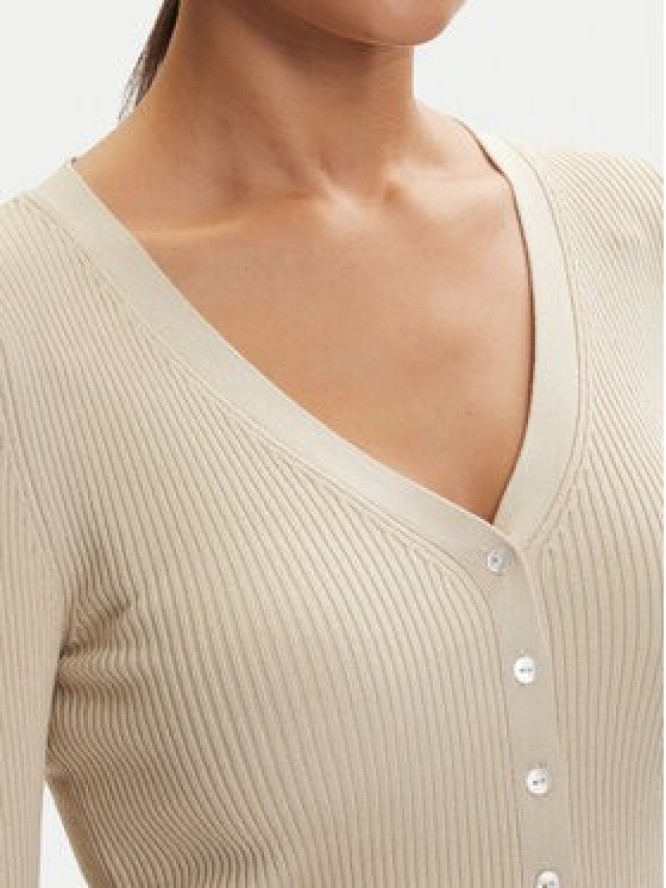 ONLY Kardigan Birtie 15363087 Beżowy Regular Fit