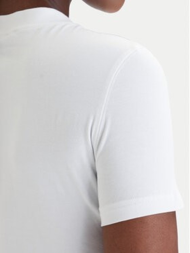 Versace Jeans Couture T-Shirt 80HAHT00 CJ03T Biały Slim Fit