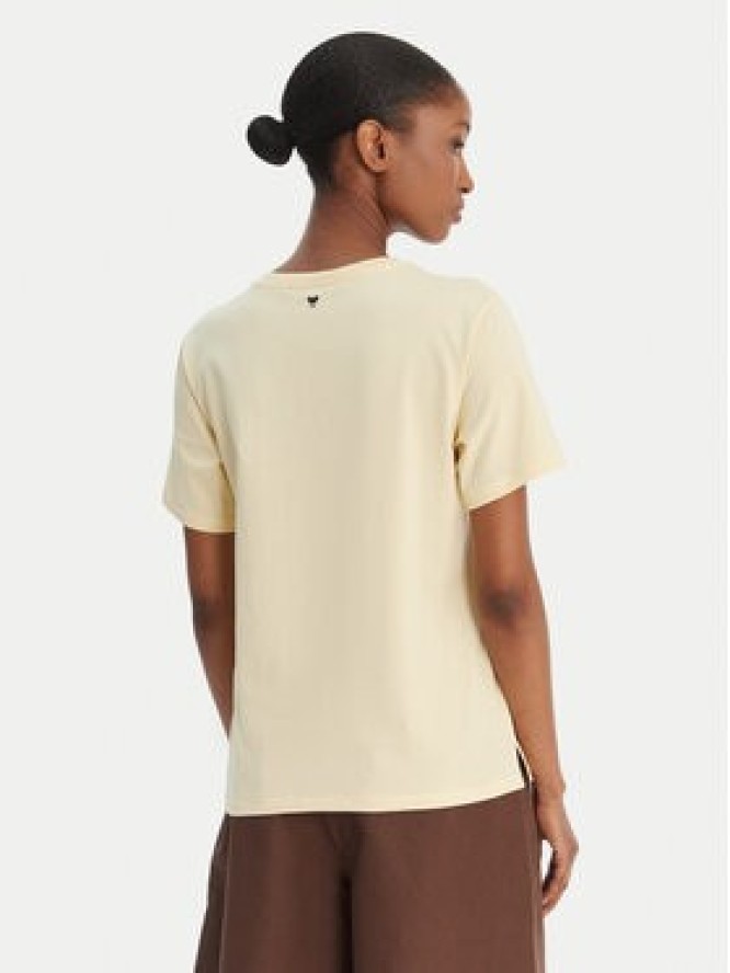 Weekend Max Mara T-Shirt Bora 2615971042 Żółty Regular Fit