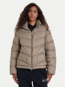 Napapijri Kurtka zimowa A-Ega NP0A88XD Szary Regular Fit