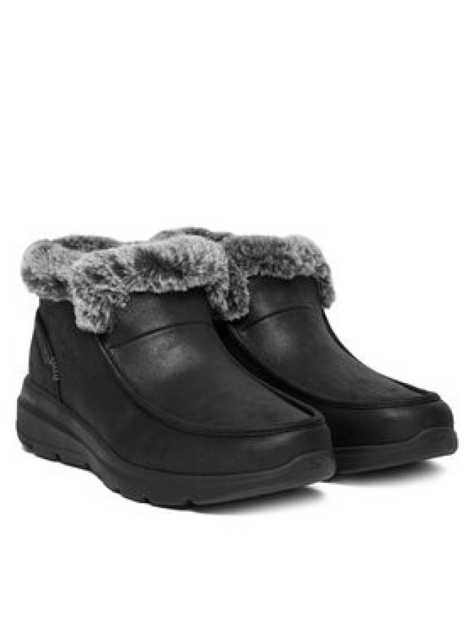 Skechers Botki Glacial Ultra 144221/BBK Czarny