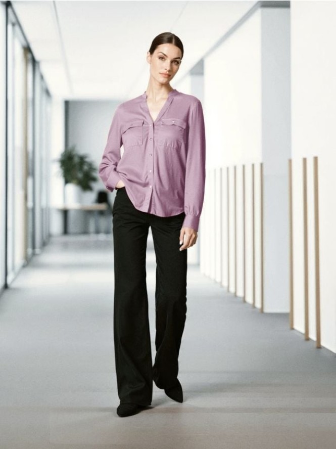 Koszula z długim rękawem - fioletowy