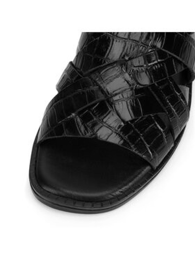 Sergio Bardi Klapki RST-D1079-01SB Czarny