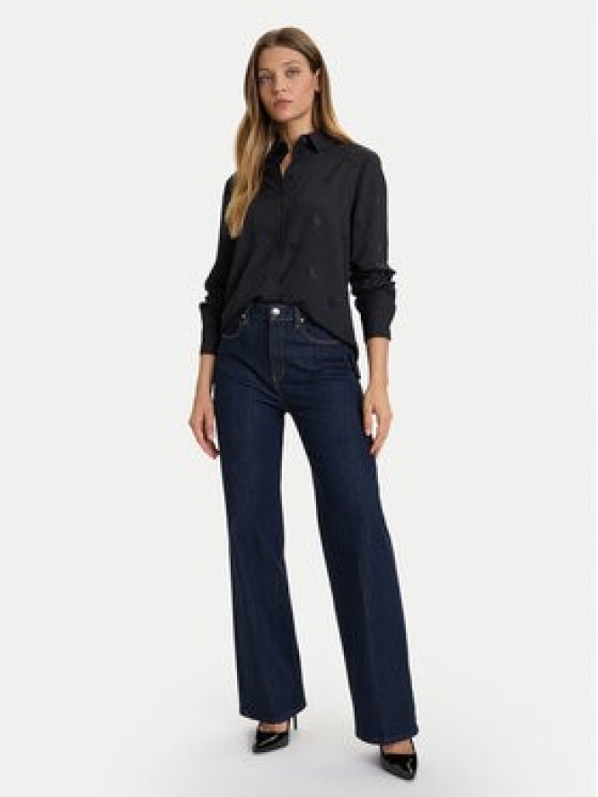 Guess Koszula W5BH80 W2982 Czarny Regular Fit