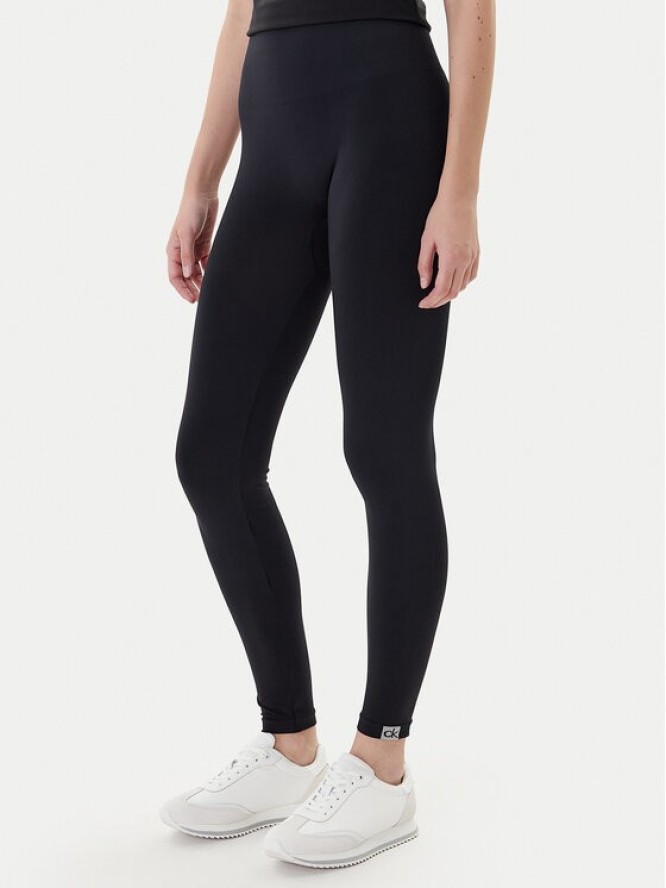 Calvin Klein Legginsy 701233681 Czarny Slim Fit