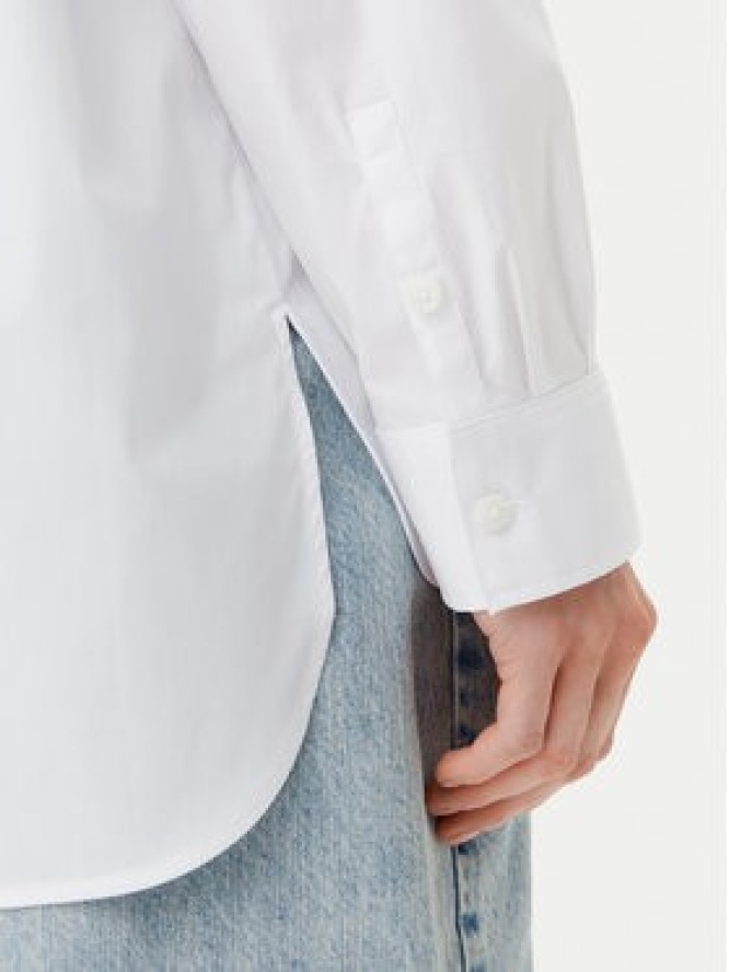 Calvin Klein Jeans Koszula LV047C143G Biały Relaxed Fit