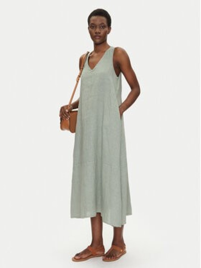 Bomboogie Sukienka letnia AW8391TLIV5 Zielony Regular Fit