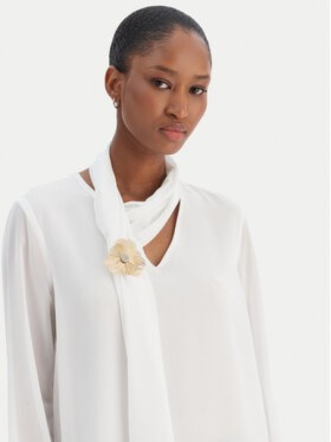 Rinascimento Koszula CFC0126527003 Biały Regular Fit