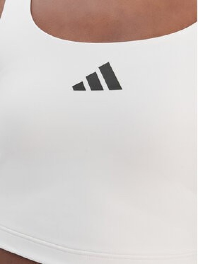 adidas Top Power Light Support JZ6028 Biały Slim Fit