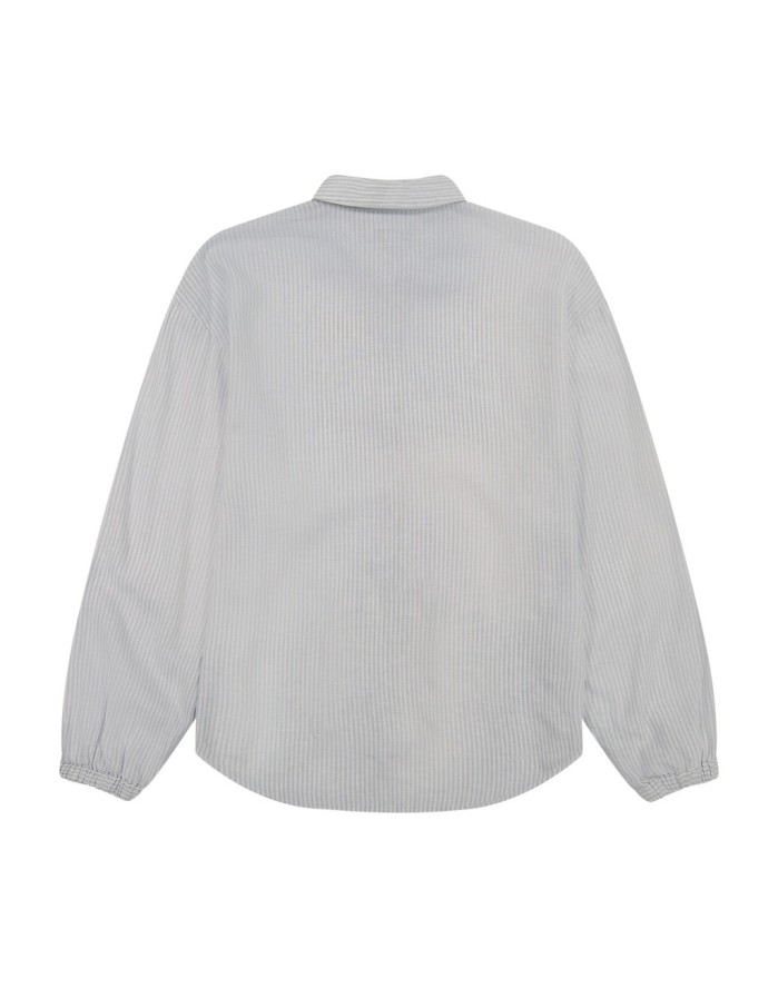 DAMSKA KOSZULA LEE BLOUSE WITH TIE FRONT CONCRETE PINSTRIPE 112363504