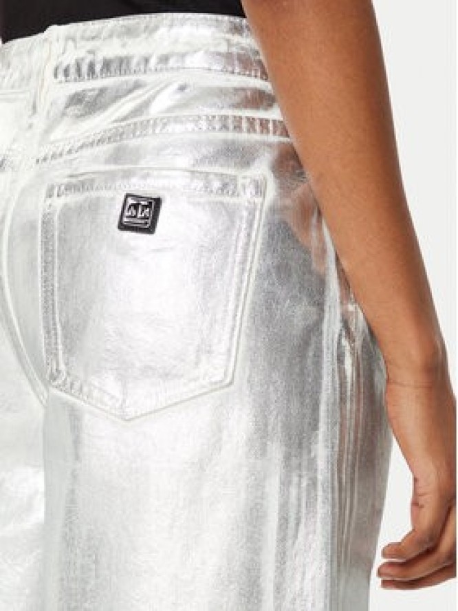 Armani Exchange Spodnie materiałowe XW000056 AF10836 M8047 Srebrny Relaxed Fit