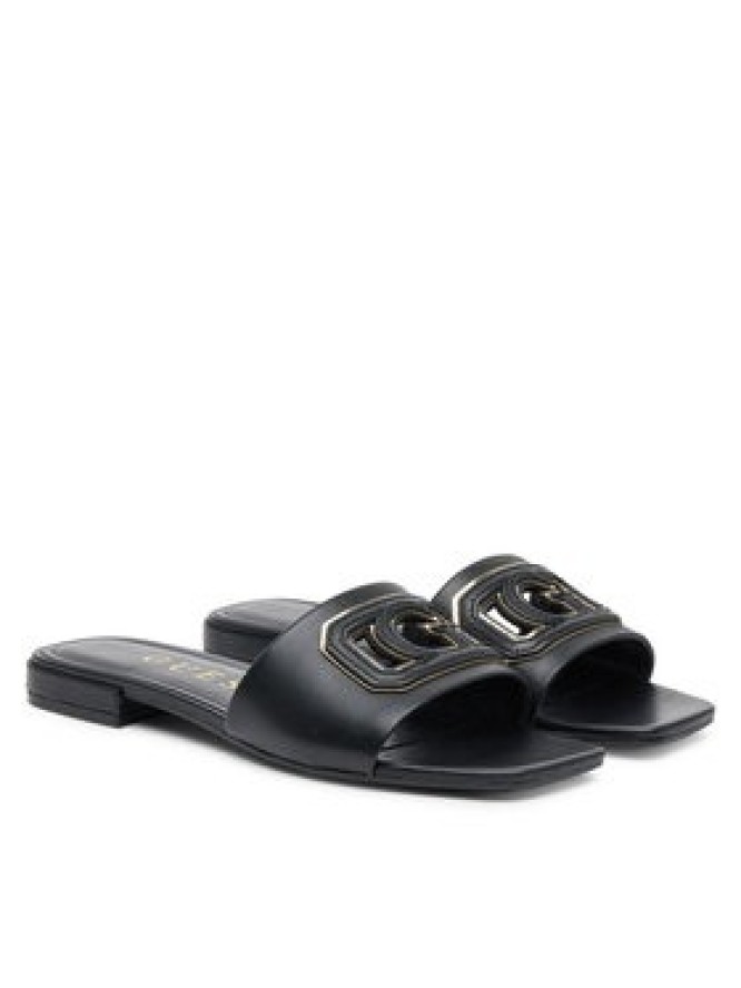 Guess Klapki FLJTAR LEA19 Czarny